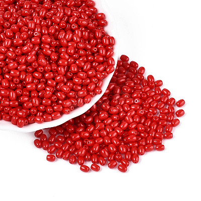 Baking Paint Glass Seed Beads SEED-N007-29C-1