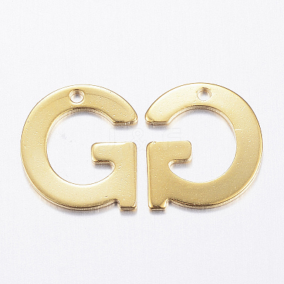 304 Stainless Steel Charms LS-X-STAS-P141-G-1