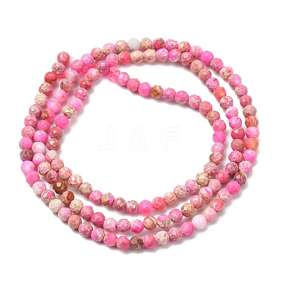Natural Imperial Jasper Beads Strands G-L578-A10-1