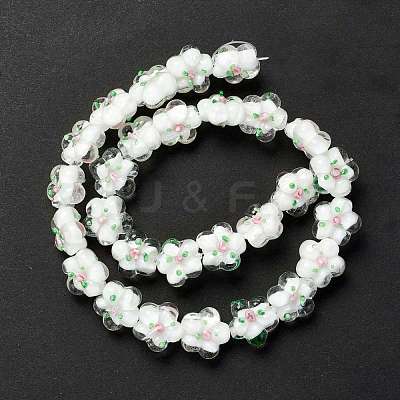 Handmade Lampwork Beads Strands LAMP-D015-08K-1