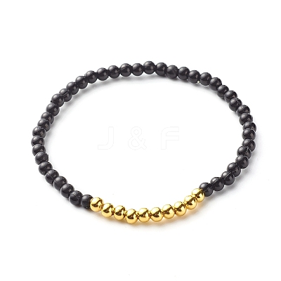 Pray & Love Acrylic Beads Stretch Bracelet Set for Gift BJEW-JB06679-1