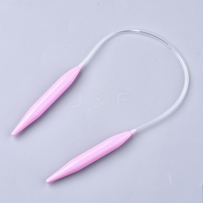 ABS Plastic Circular Knitting Needles TOOL-T006-44-1
