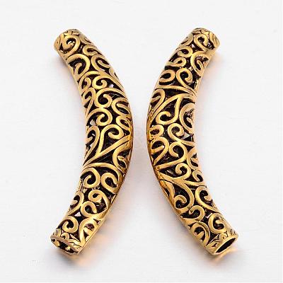 Tibetan Style Alloy Hollow Beads GLF10634Y-NF-1