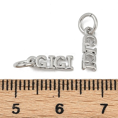 Brass Charms KK-S527-02P-B-1