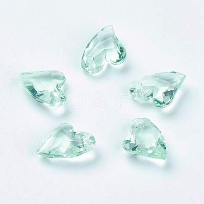 Transparent Acrylic Charms MACR-G055-11mm-M-1