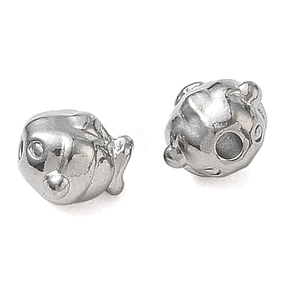 304 Stainless Steel Beads SA-CBA740F-15P-1