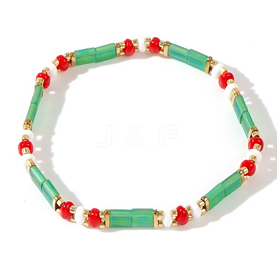 Christmas Acrylic Beads Stretch Bracelets for Women GG0604-5-1