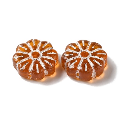 Transparent Lampwork Beads LAMP-P065-03A-03-1