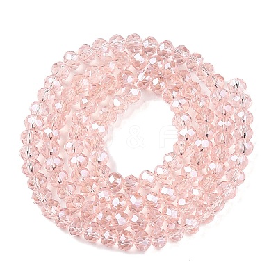 Electroplate Glass Beads Strands EGLA-A044-T4mm-A22-1