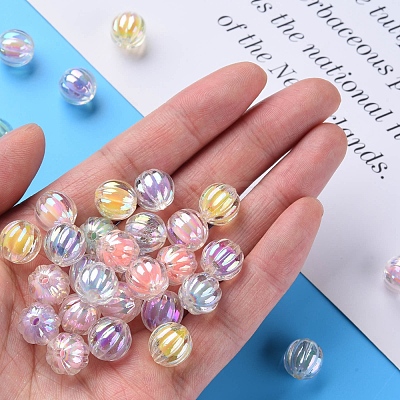 Transparent Acrylic Beads TACR-S152-07B-1