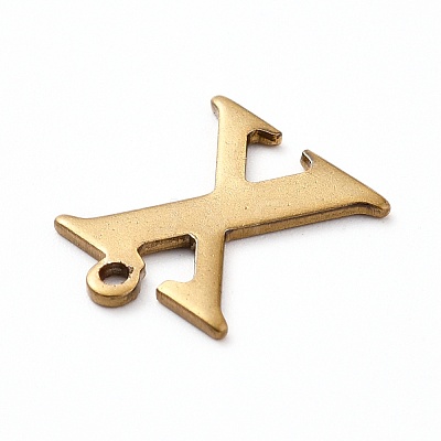 PVD Vacuum Plating  304 Stainless Steel Charms STAS-H112-X-AB-1