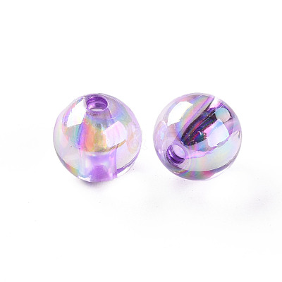 Transparent Acrylic Beads MACR-S370-B10mm-746-1