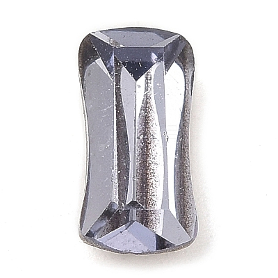 Pointed Back & Back Plated Glass Rhinestone Cabochons GLAA-B012-59A-1