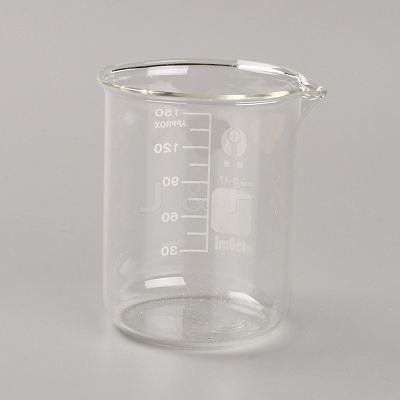 Glass Beaker Measuring Cups TOOL-WH0128-37D-1
