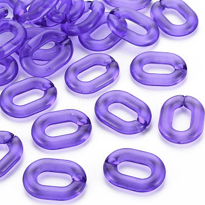Transparent Acrylic Linking Rings MACR-S373-19-B05-1