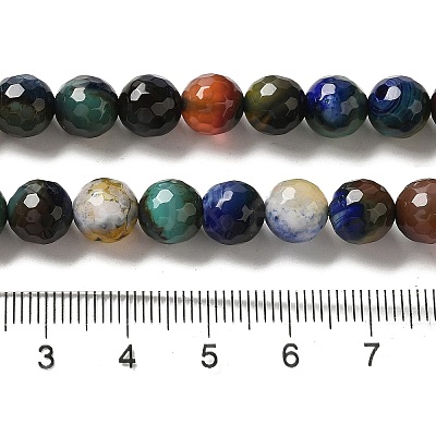 Natural Agate Beads Strands G-G079-A07-03-1