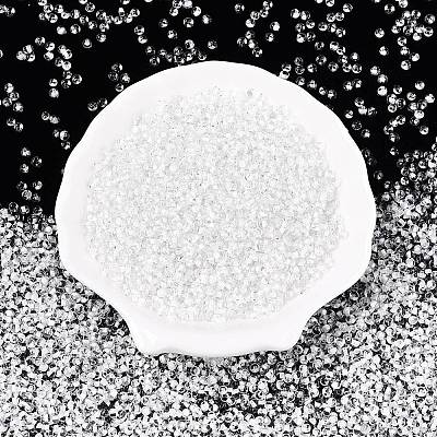 8/0 Inside Colours Transparent Glass Seed Beads X1-SEED-T007-06B-1