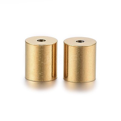 Ion Plating(IP) 304 Stainless Steel Cord Ends X-STAS-H467-09G-6mm-1