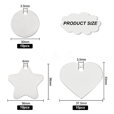 Aluminum Pendants ALUM-BC0001-16-1