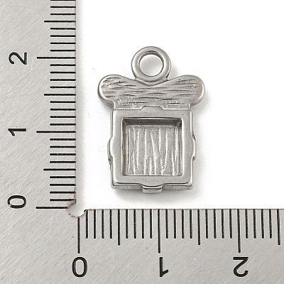 Non-Tarnish 304 Stainless Steel Pendants STAS-N103-103P-1
