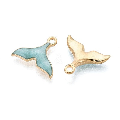 Alloy Enamel Pendants ENAM-S121-060A-1