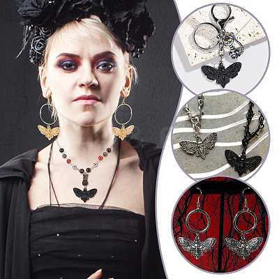60Pcs 6 Srtyles Alloy Pendants FIND-PH0023-58-1