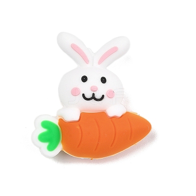 Easter Silicone Beads SIL-I020-02B-1