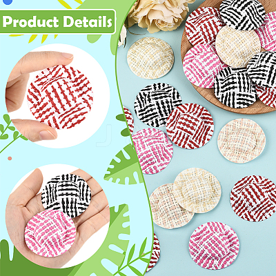40Pcs Cloth Doll Hat AJEW-SC0031-31A-1