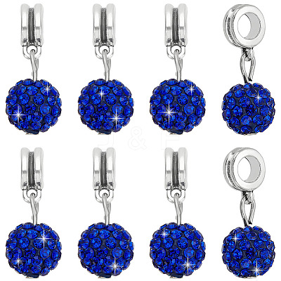 30Pcs Large Hole Alloy European Dangle Charms PALLOY-PH0022-34-1