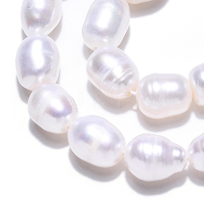 Natural Cultured Freshwater Pearl Beads Strands PEAR-N012-07Q-1