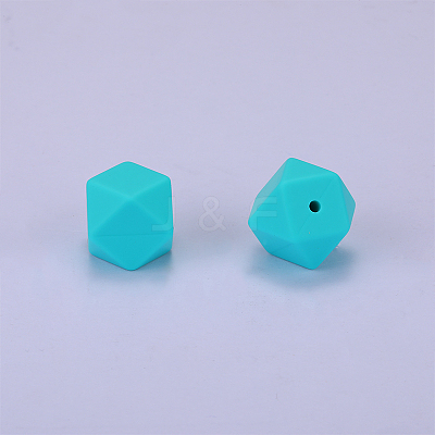 Hexagonal Silicone Beads SI-JX0020A-01-1