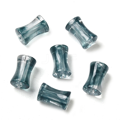 Transparent Acrylic Beads Gradient Effect OACR-Q193-01-1