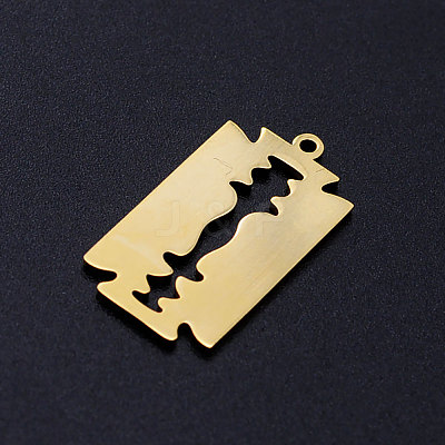 201 Stainless Steel Pendants STAS-S105-JN384-2-1