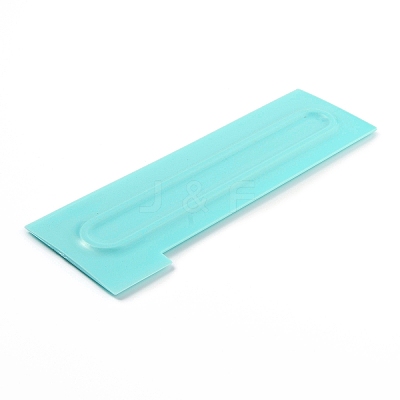 Plastic Baking Edge Dough Scraper and Cutter Pastry Spatulas LS-AJEW-P077-09-1