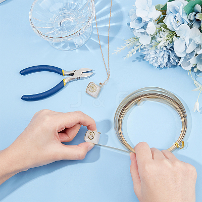 Brass Flat Bezel Wire CWIR-WH0001-C01-1