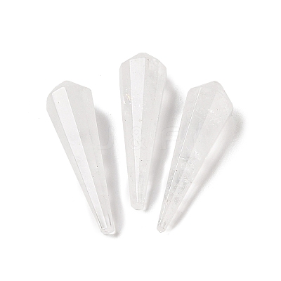 Natural Quartz Crystal Beads G-L479-46-07-1