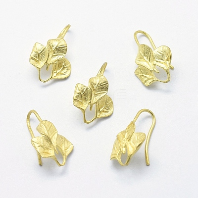 Brass Earring Hooks KK-K186-72C-RS-1