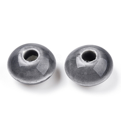 Handmade Porcelain Beads PORC-Q173-15x10mm-24-1