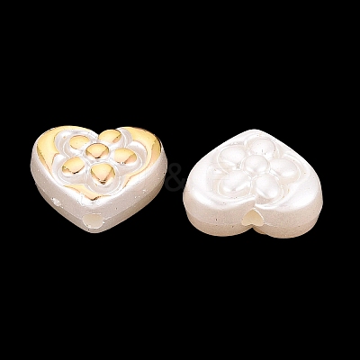 ABS Plastic Imitation Pearl Beads PL-N007-36-1