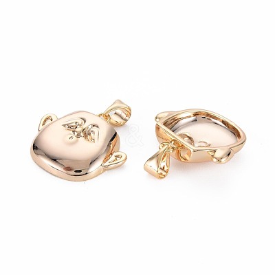 Brass Pendants KK-S356-727-1