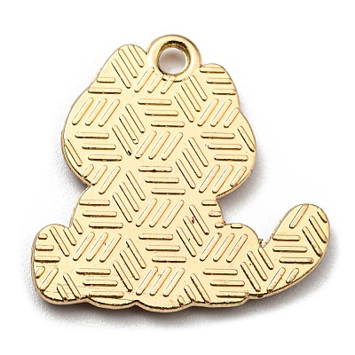 Printed Alloy Pendants ENAM-L042-04G-01-1