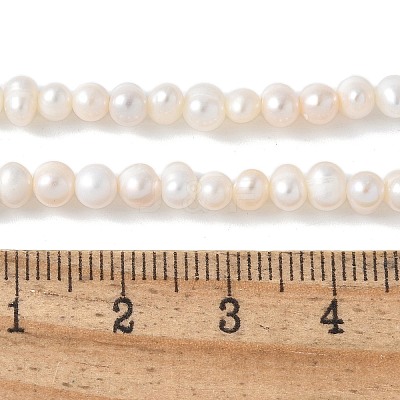 Natural Cultured Freshwater Pearl Beads Strands PEAR-I007-07L-06-1