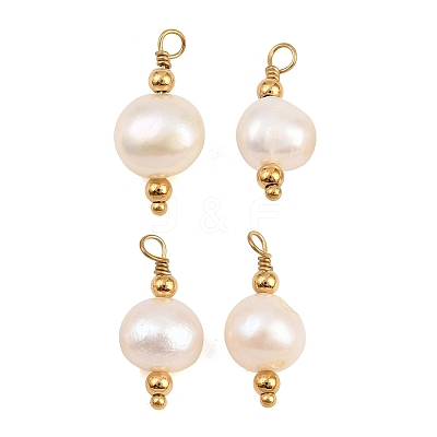 Natural Pearl Pendants PA-CBA0A45-11G-1