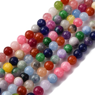 Natural White Jade Beads G-G766-A-05-1