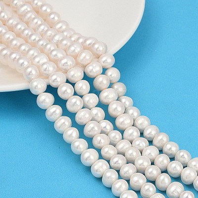 Natural Cultured Freshwater Pearl Beads Strands PEAR-I007-07Z-07C-1