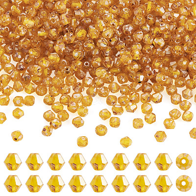 Picasso Baking Paint Glass Seed Beads SEED-TA0001-62B-1