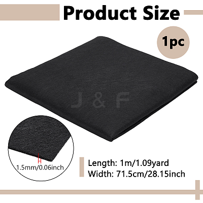 Wool Felts Mat AJEW-WH0819-015A-1