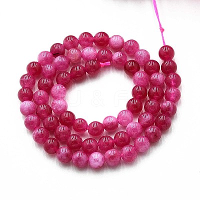 Natural Quartz Beads Strands G-N355-6mm-48-1