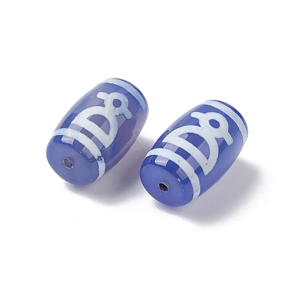 Tibetan Style dZi Beads G-C102-05D-1