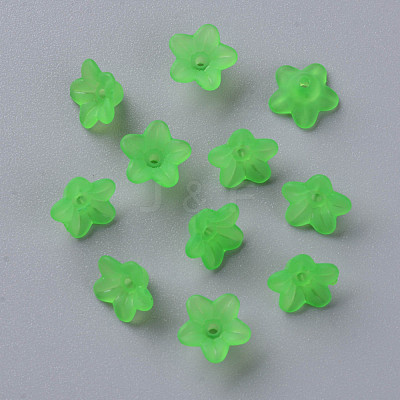 Transparent Acrylic Beads X-PL554-13-1